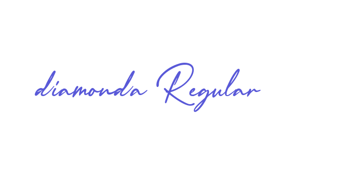 diamonda Regular Font Download