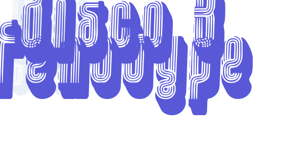 disco 3 fenotype font free