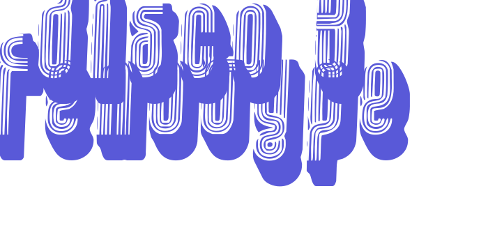 disco 3 fenotype Font Download