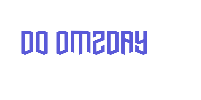 do Omzday Font Download