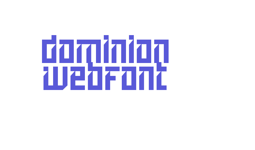 dominion WebFont Font Download