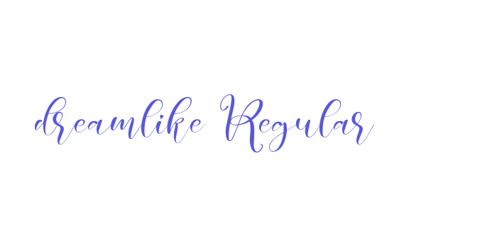 dreamlike Regular Font Download