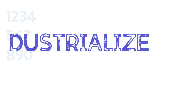 dustrialize font