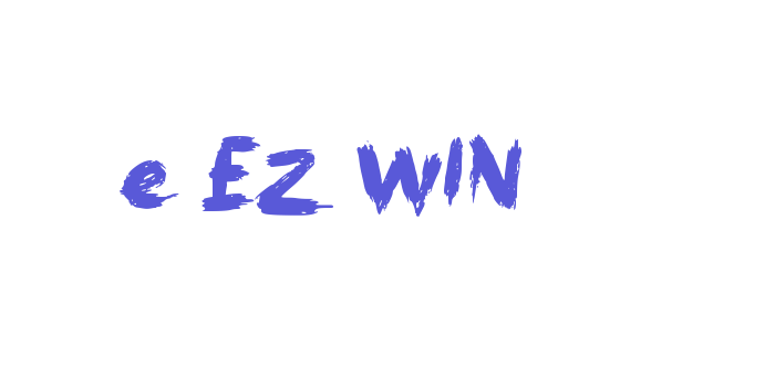 e EZ WIN Font