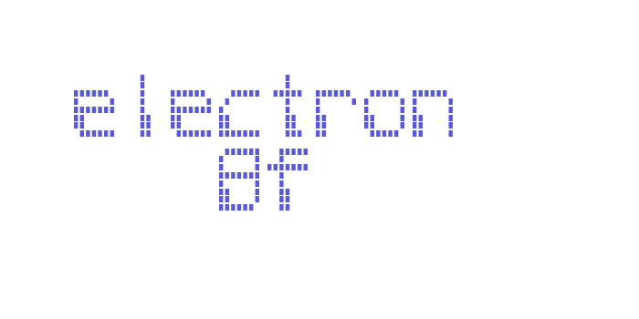 electron 8f Font Download