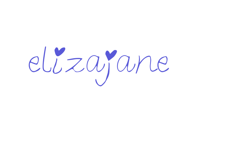 elizajane Font Download