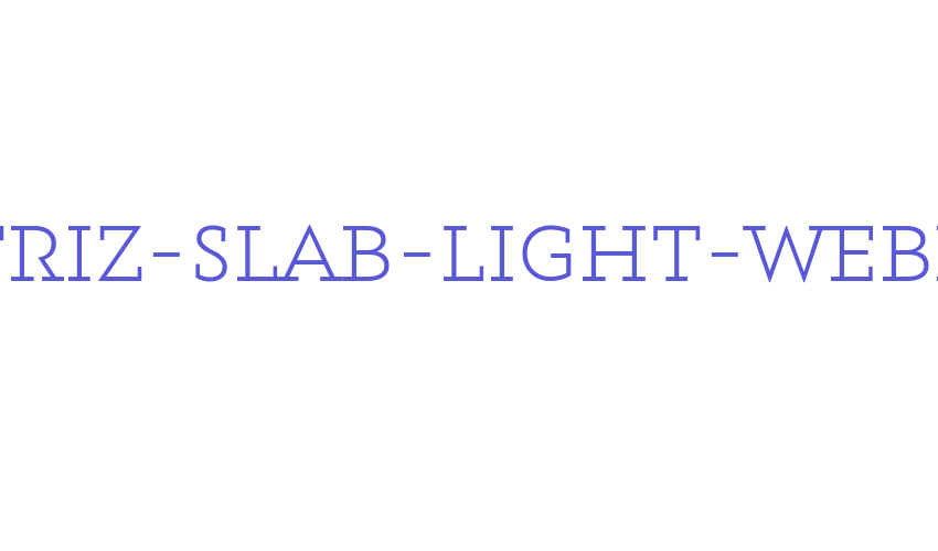 emperatriz-slab-light-webfont Font Download