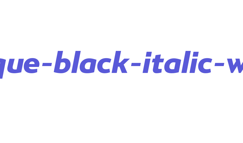 ergonomique-black-italic-webfont Font Download