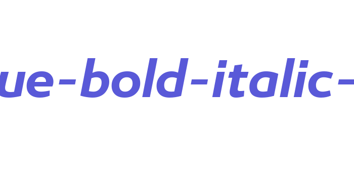 ergonomique-bold-italic-webfont Font