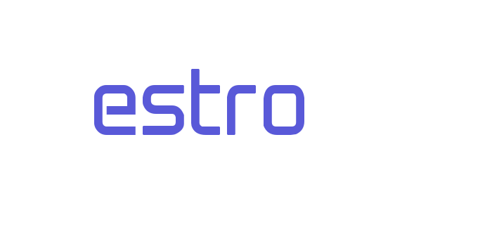 estro1 Font