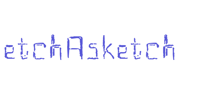 etchAsketch Font