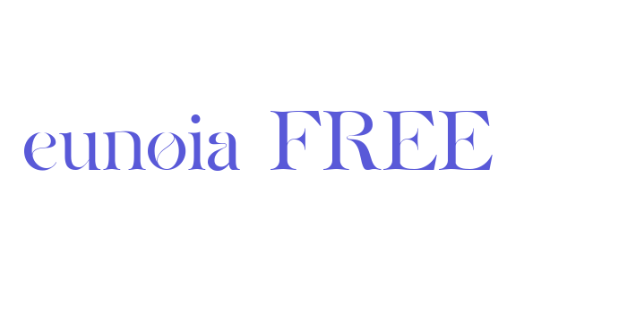 eunoia FREE Font Download