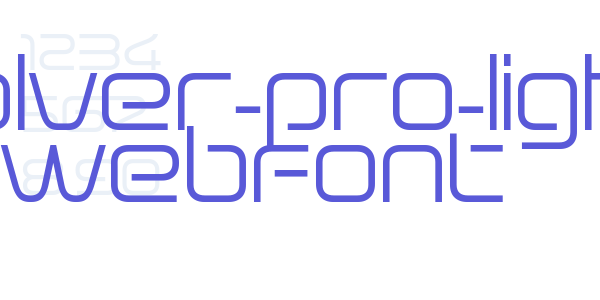 evolver-pro-light WebFont font