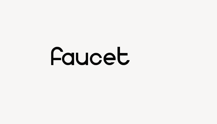 faucet font download