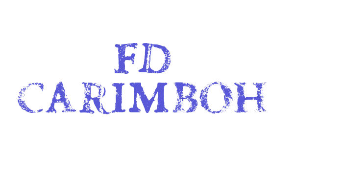 fd carimboh Font Download