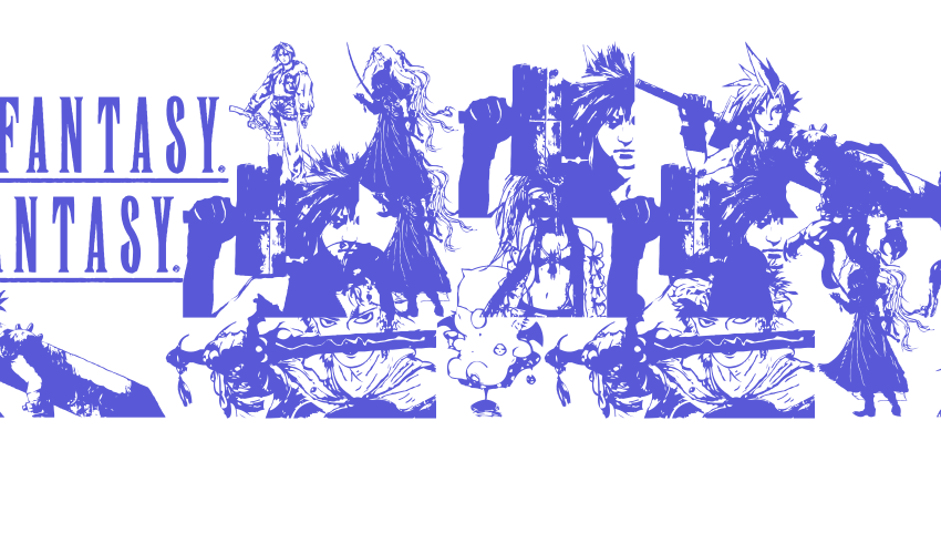 final fantasy elements Font