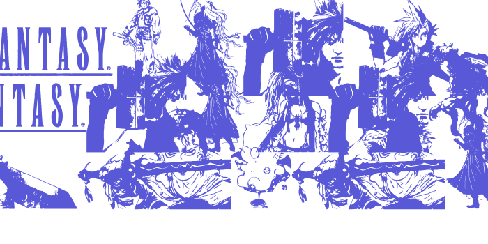 final fantasy elements Font Download