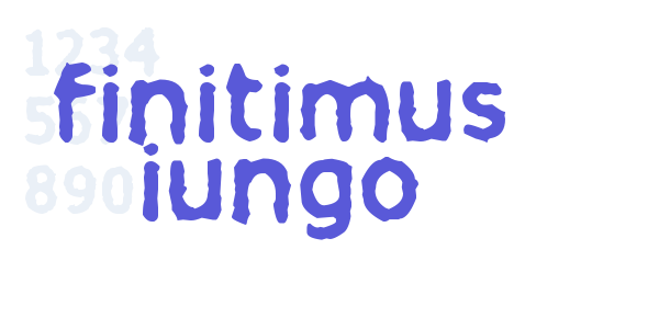 finitimus iungo font free