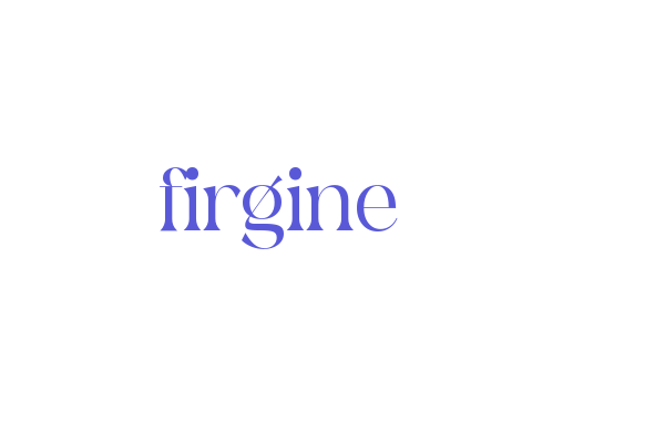 firgine Font