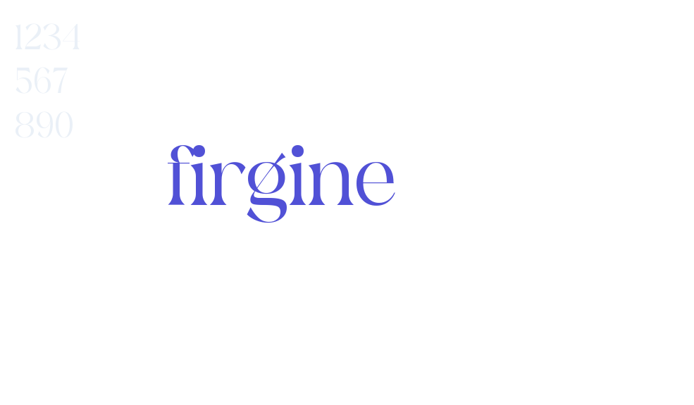 firgine-font-download