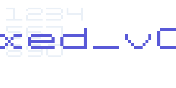 fixed_v03 font