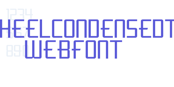 flywheelcondensedthin WebFont font