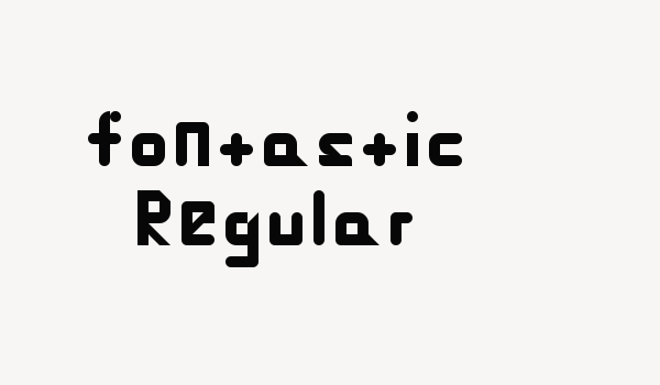 fontastic Regular Font