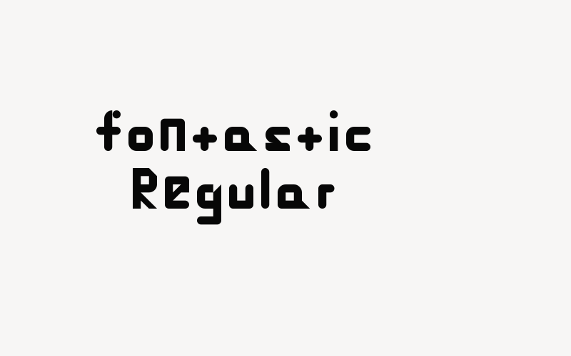 fontastic Regular Font