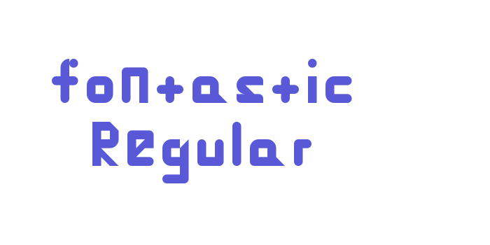 fontastic Regular Font