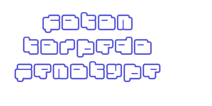 foton torpedo Fenotype Font Download