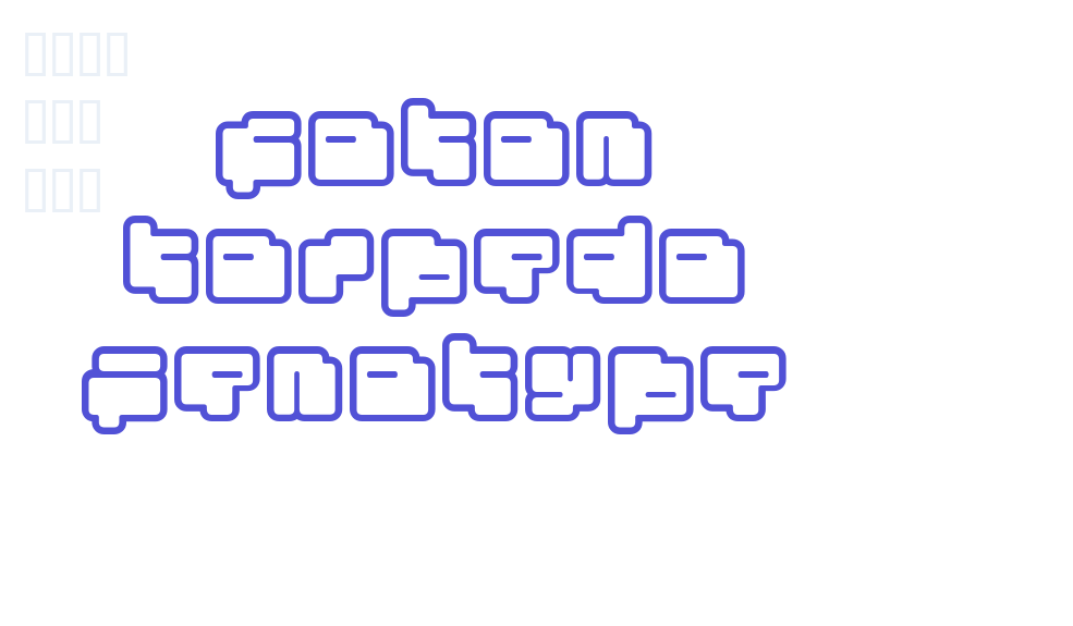 foton torpedo Fenotype-font-download