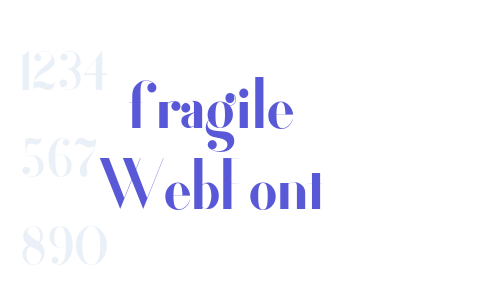 fragile WebFont Font Download