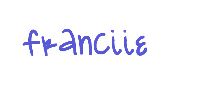 franciie Font Download