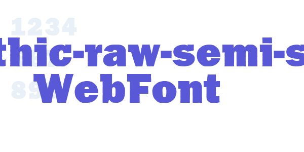 franklin-gothic-raw-semi-serif-ultra WebFont font