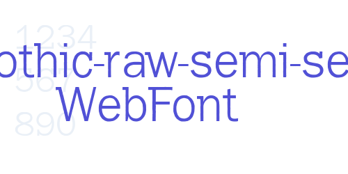 franklin-gothic-raw-semi-serif-light WebFont-font-download