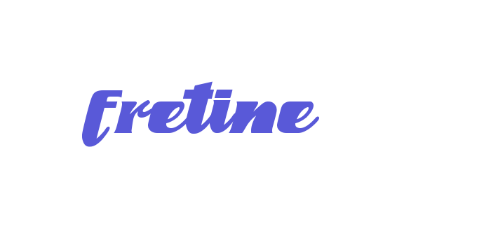 fretine Font Download