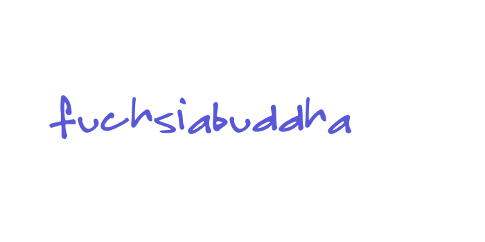 fuchsiabuddha Font Download