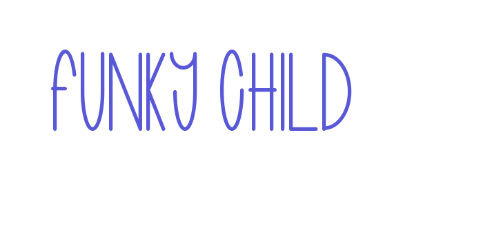 funky child Font Download