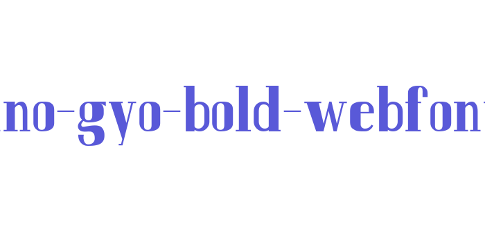 furano-gyo-bold-webfont Font Download