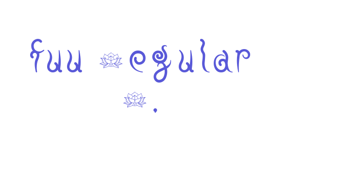 fuu Regular E. Font Download