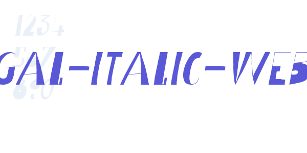 galangal-italic-webfont font free