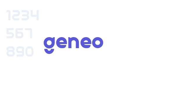 geneo font free