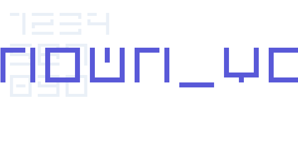 genown_v01 font