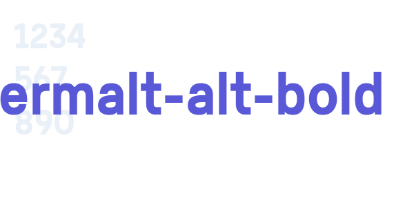 germalt-alt-bold font free