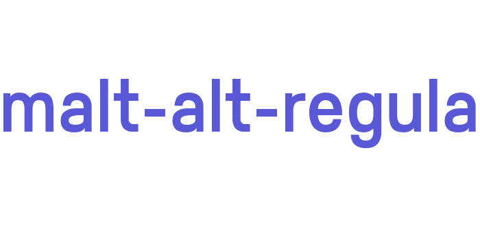 germalt-alt-regular Font