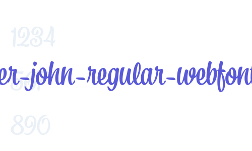 ginger-john-regular-webfont Font