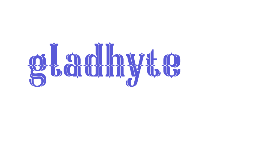 gladhyte Font