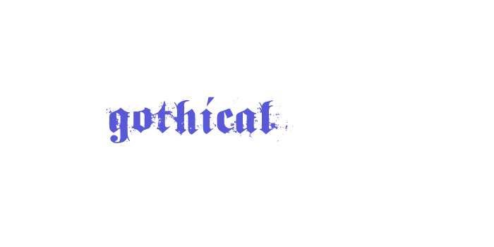 gothical Font Download