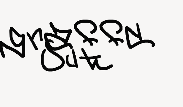 graffd Out Font