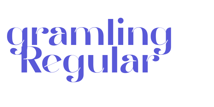 gramling Regular Font